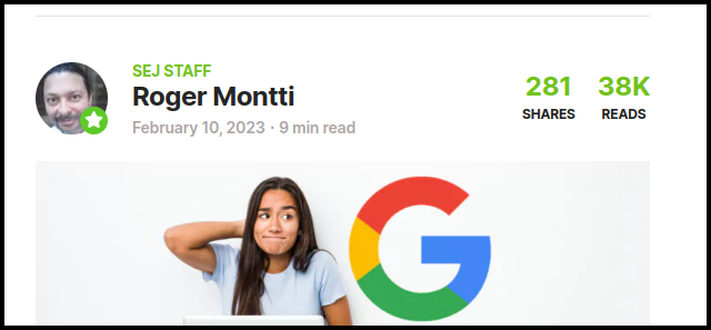 Search Engine Journal — Bard and Infiniset