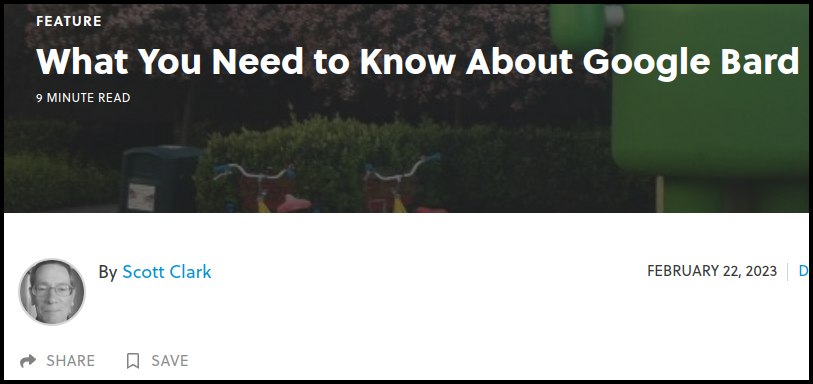 CMSWire: What you need to know about Bard